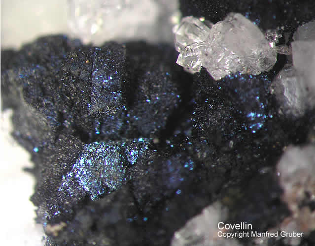 Grube Clara Mineralien Covellin Schwarzwald