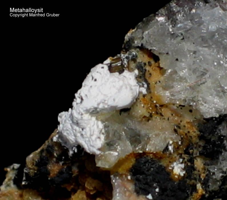 Grube Clara Mineralien Metahalloysit Schwarzwald Hausach