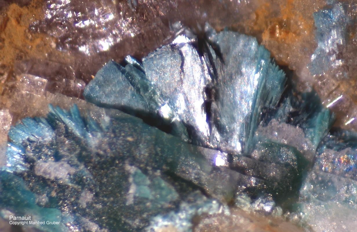 Grube Clara Mineralien Parnauit Schwarzwald Hausach