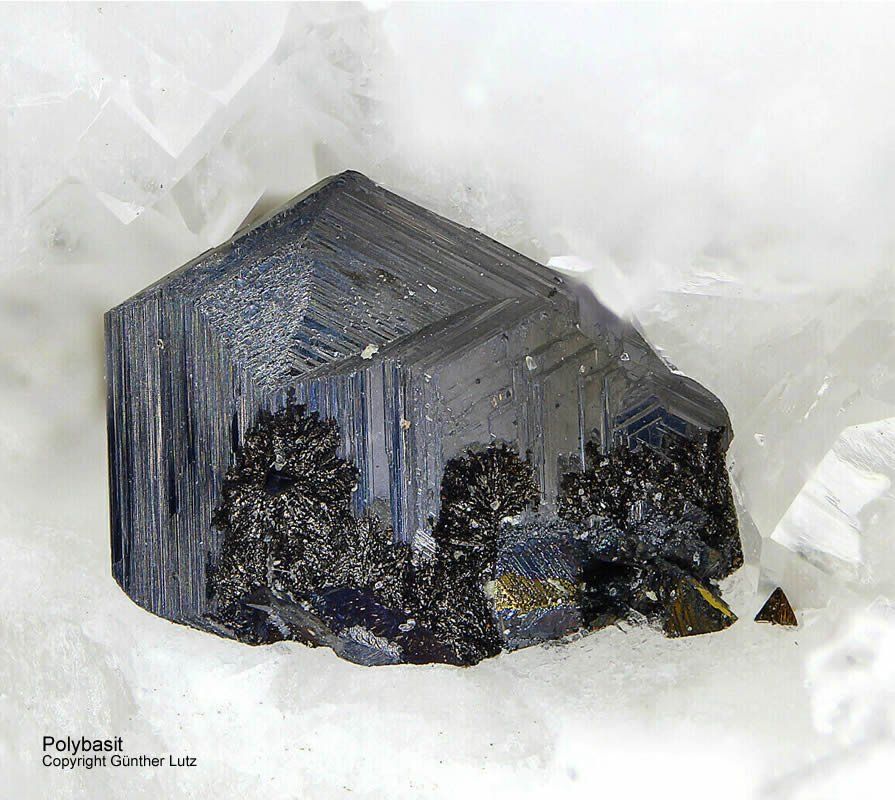 Grube Clara Mineralien Polybasit Schwarzwald Hausach