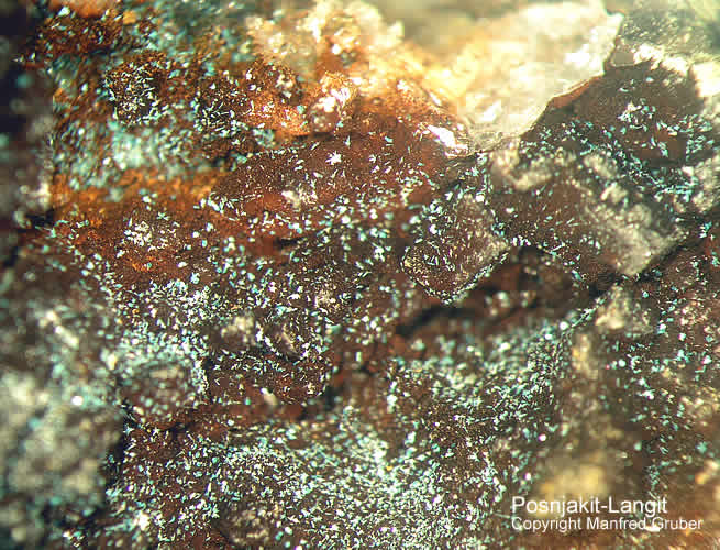 Grube Clara Mineralien Posnjakit Schwarzwald Hausach