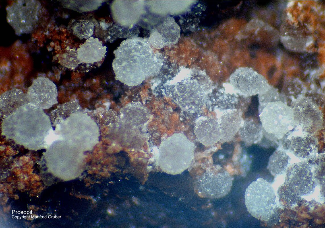 Grube Clara Mineralien Prosopit Schwarzwald Wolfach