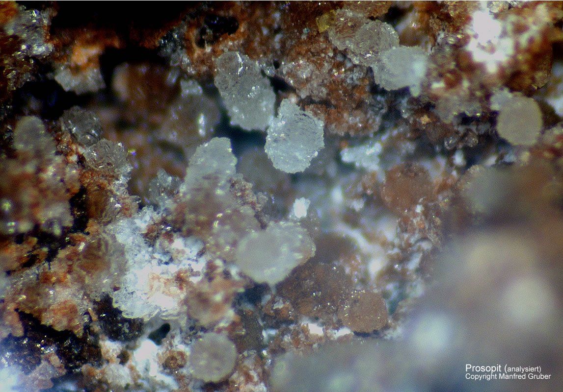 Grube Clara Mineralien Prosopit Schwarzwald Wolfach