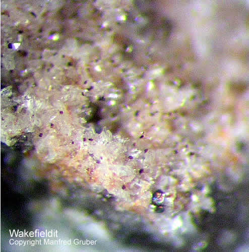 Grube Clara Mineralien Wakefieldit Schwarzwald Hausach