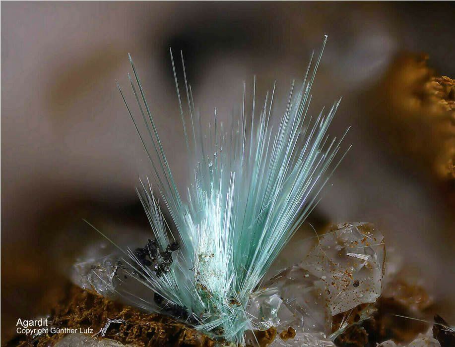 Mineralien Grube Clara Agardit Schwarzwald Hausach