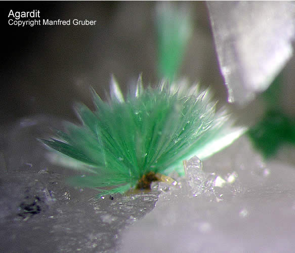 Mineralien Grube Clara Agardit Schwarzwald Hausach