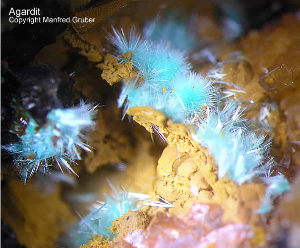 Mineralien Grube Clara Agardit Schwarzwald Hausach