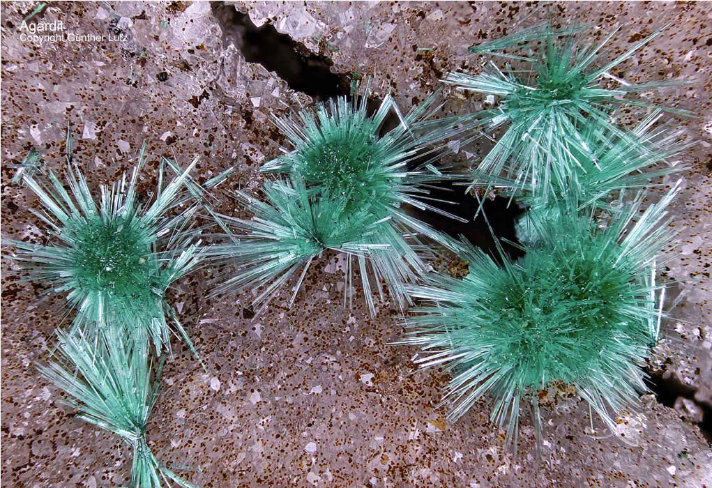 Mineralien Grube Clara Agardit Schwarzwald Hausach