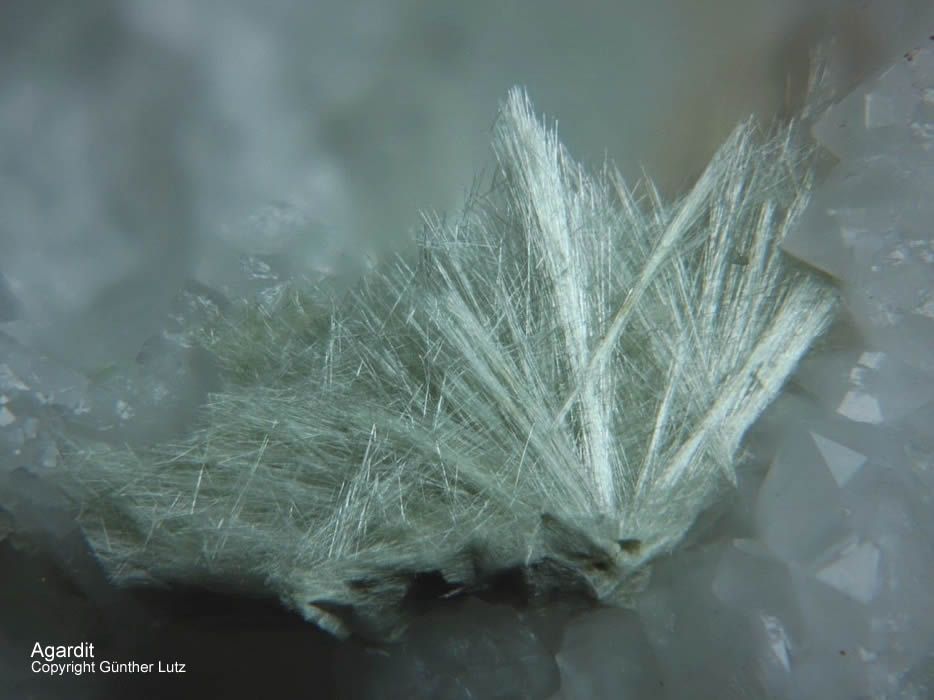 Mineralien Grube Clara Agardit Schwarzwald Hausach