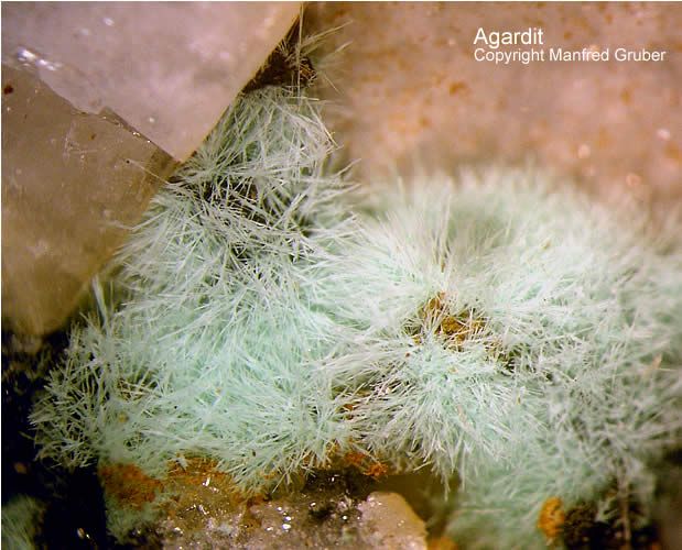 Mineralien Grube Clara Agardit Schwarzwald Hausach
