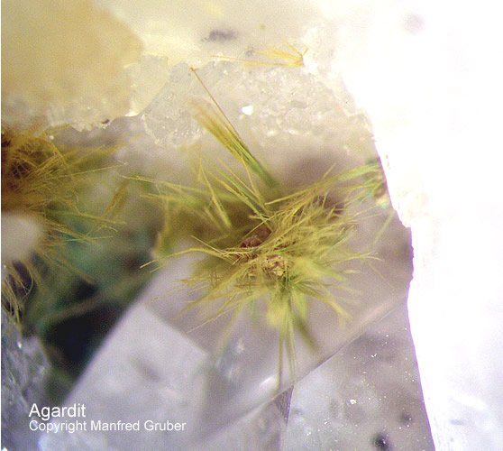 Mineralien Grube Clara Agardit Schwarzwald Hausach