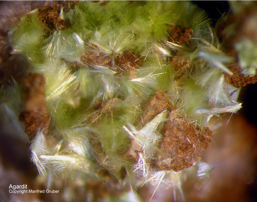 Mineralien Grube Clara Agardit Schwarzwald Hausach