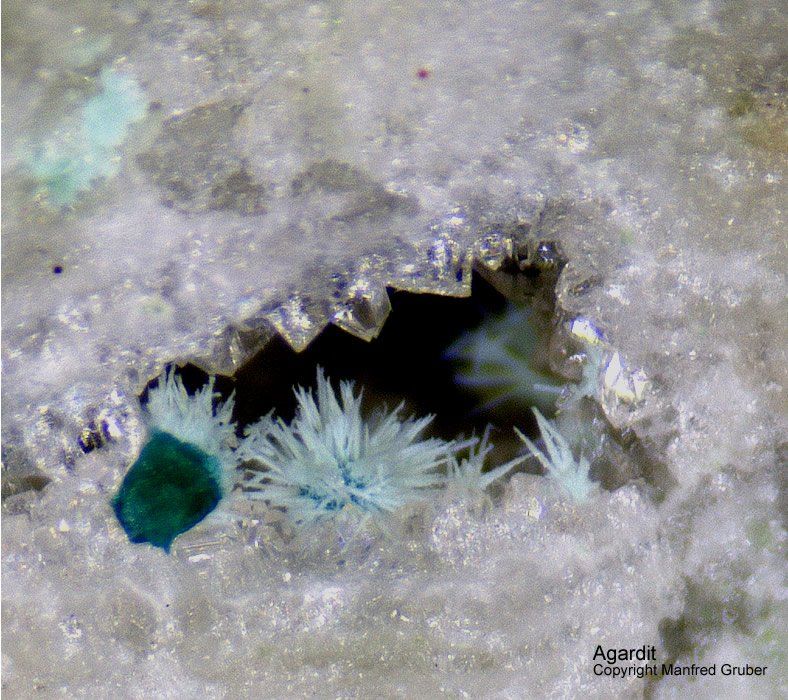 Mineralien Grube Clara Agardit Schwarzwald Hausach