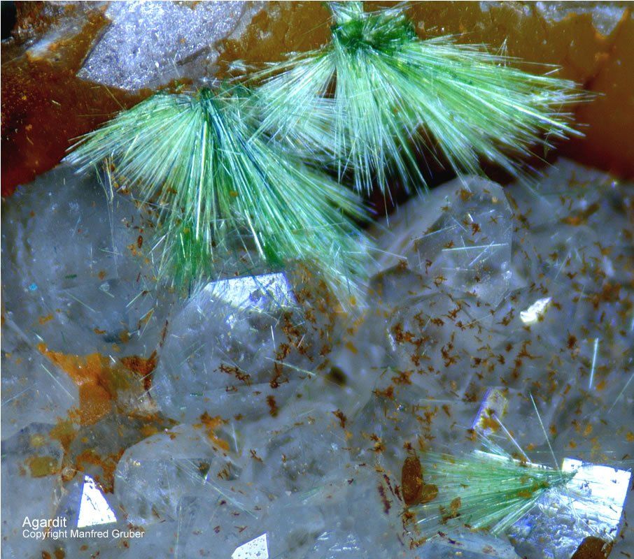 Mineralien Grube Clara Agardit Schwarzwald Hausach