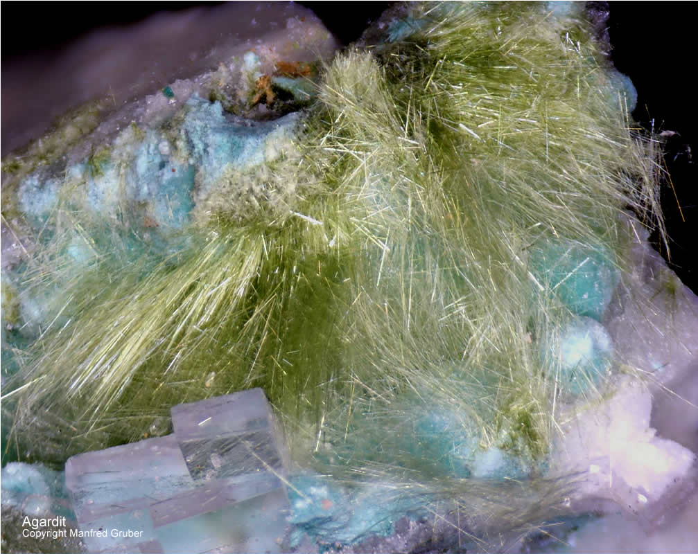 Mineralien Grube Clara Agardit Schwarzwald Hausach