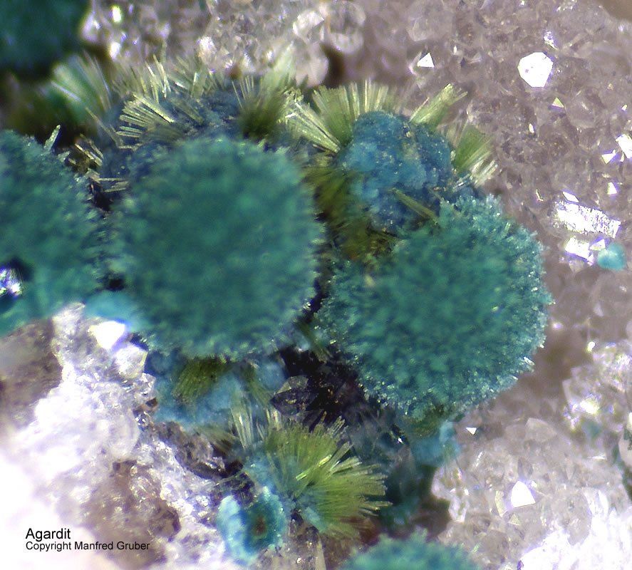 Mineralien Grube Clara Agardit Schwarzwald Hausach