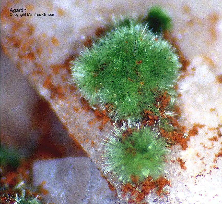 Mineralien Grube Clara Agardit Schwarzwald Hausach