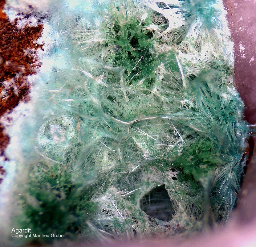 Mineralien Grube Clara Agardit Schwarzwald Hausach