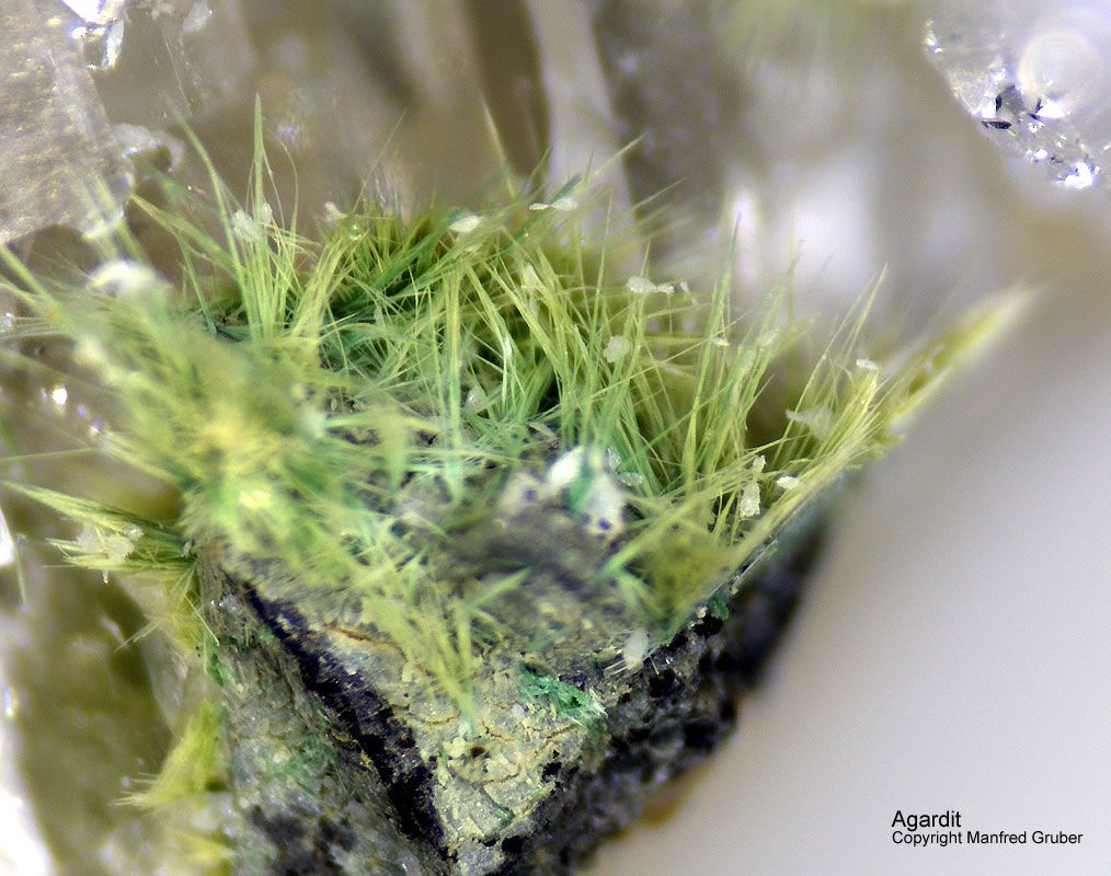 Mineralien Grube Clara Agardit Schwarzwald Hausach