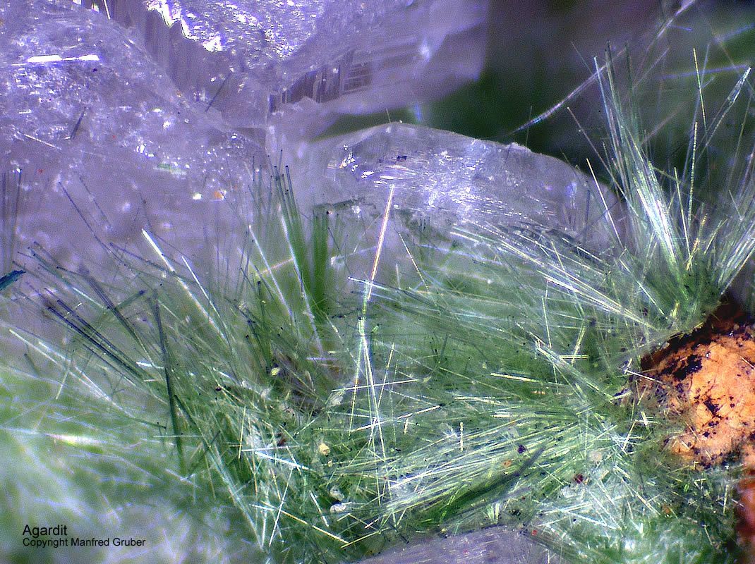 Mineralien Grube Clara Agardit Schwarzwald Hausach