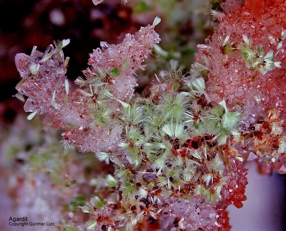 Mineralien Grube Clara Agardit Schwarzwald Hausach