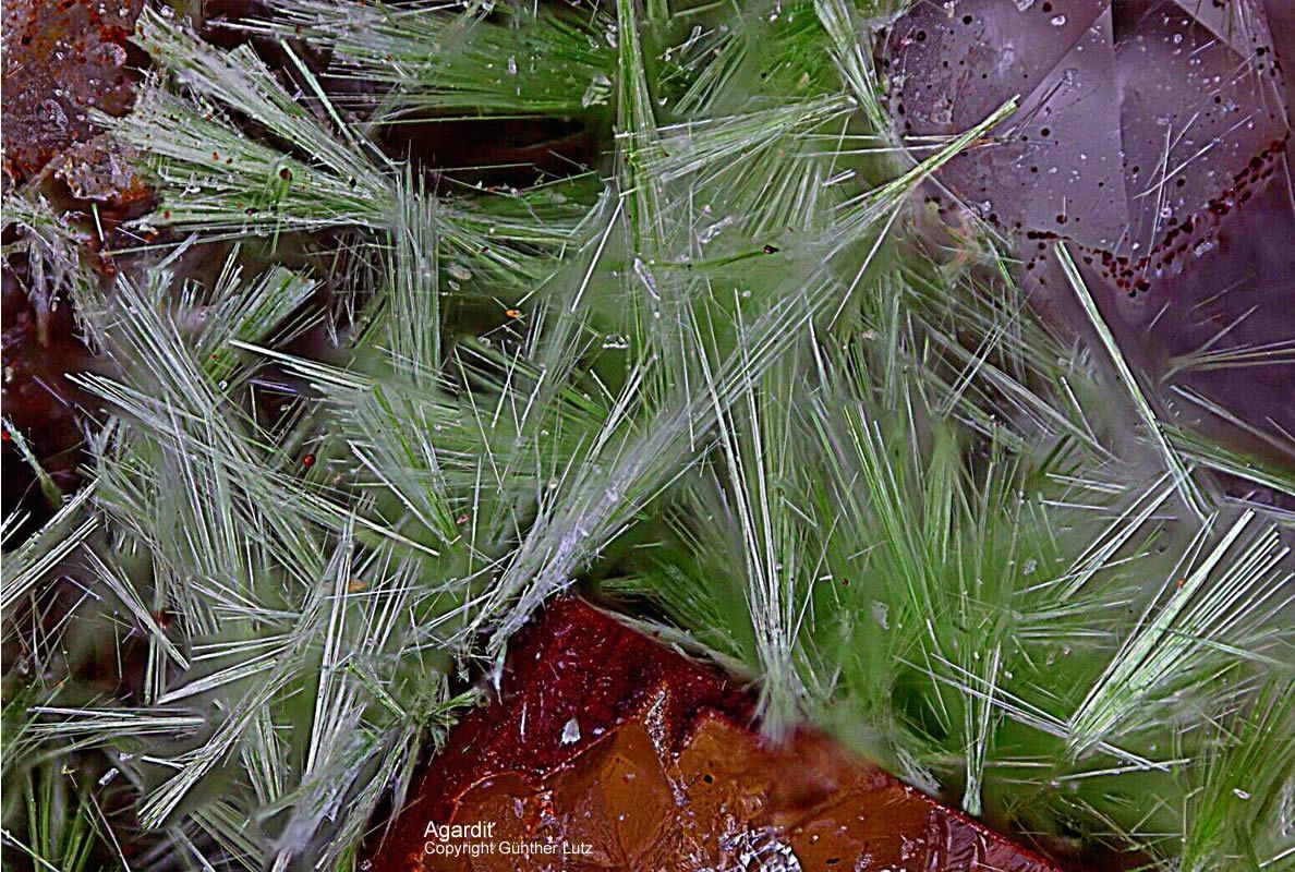 Mineralien Grube Clara Agardit Schwarzwald Hausach