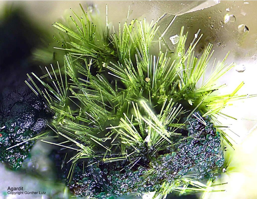 Mineralien Grube Clara Agardit Schwarzwald Hausach