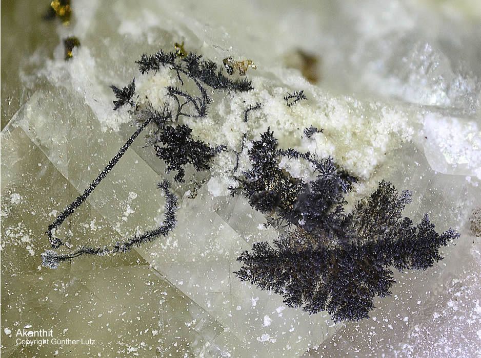 Mineralien Grube Clara Akanthit Schwarzwald
