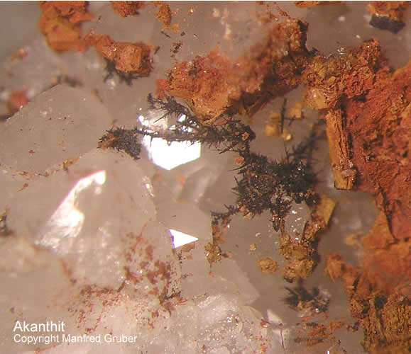 Mineralien Hausach Grube Clara Akanthit Schwarzwald