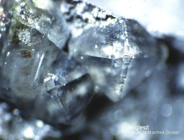 Mineralien Schwarzwald Grube Clara Anglesit