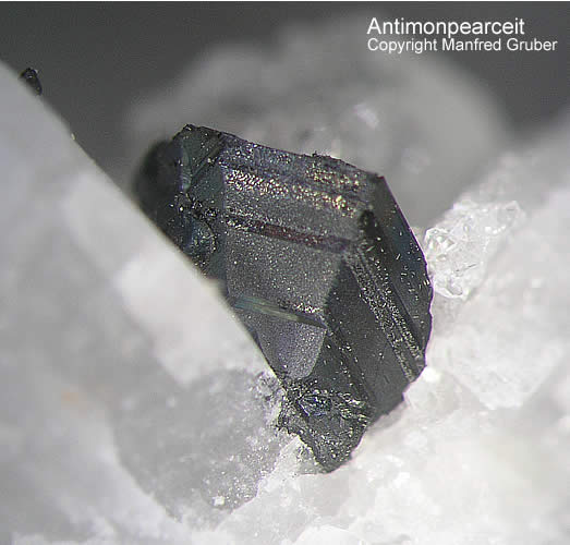 Grube Clara Antimonpearceit Pearceit-Tac