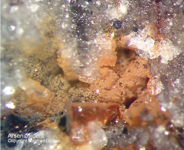 Mineralien Grube Clara Arseniosiderit Schwarzwald