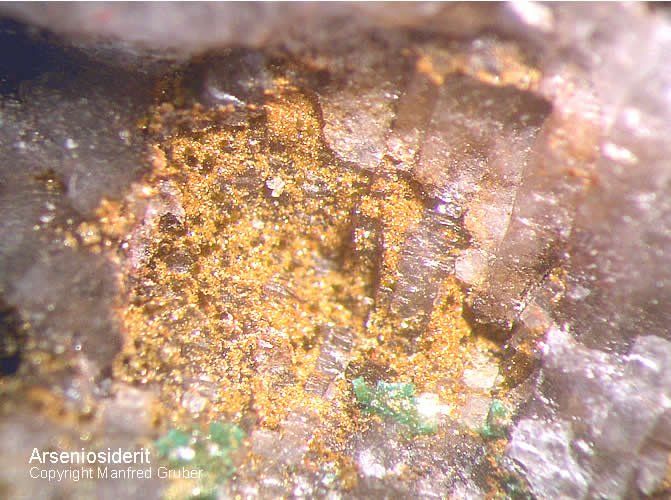 Mineralien Grube Clara Arseniosiderit Schwarzwald