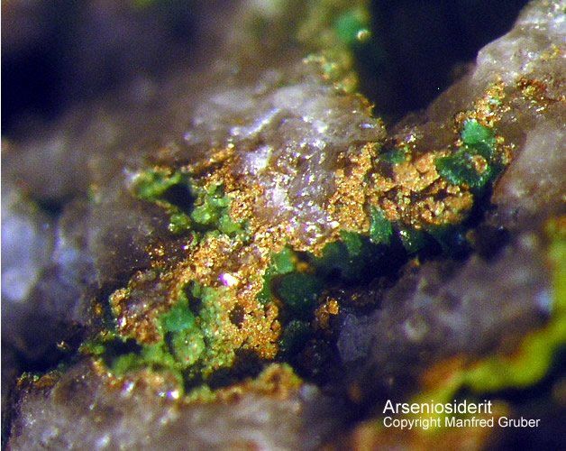 Mineralien Grube Clara Arseniosiderit Schwarzwald