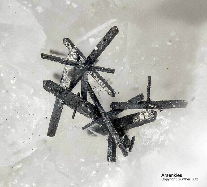 Grube Clara Arsenkies Arsenopyrit Schwarzwald Mineralien Hausach