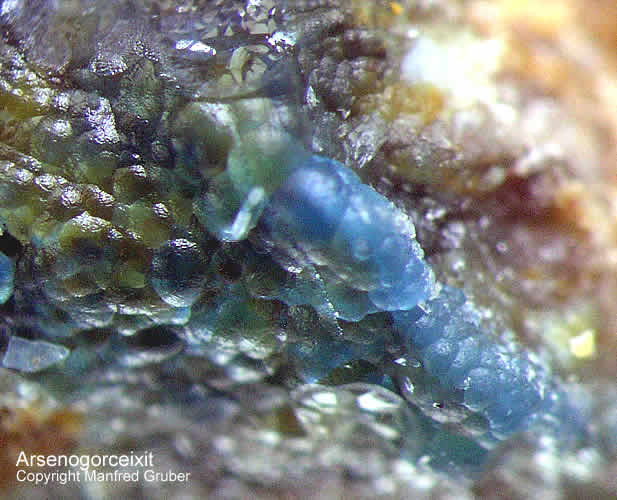 Schwarzwald Mineralien Grube Clara Arsenogorceixit