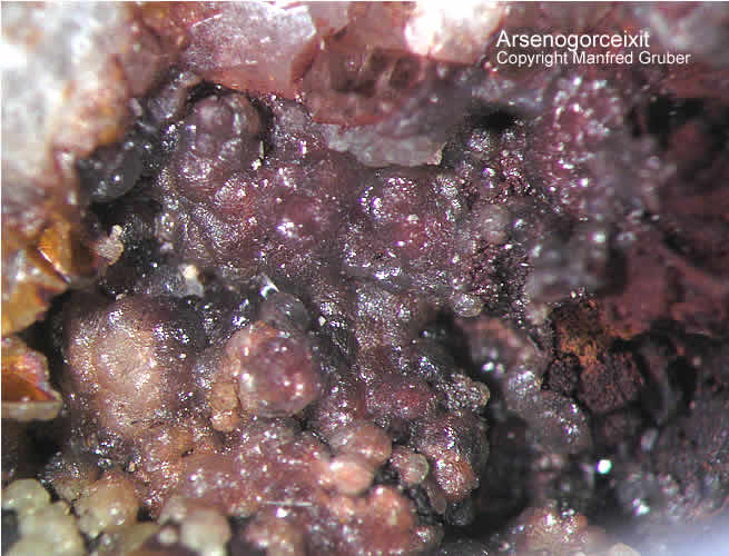 Schwarzwald Mineralien Grube Clara Arsenogorceixit