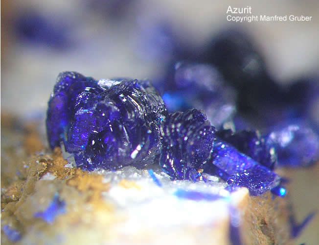 Schwarzwald Mineralien Grube Clara Azurit