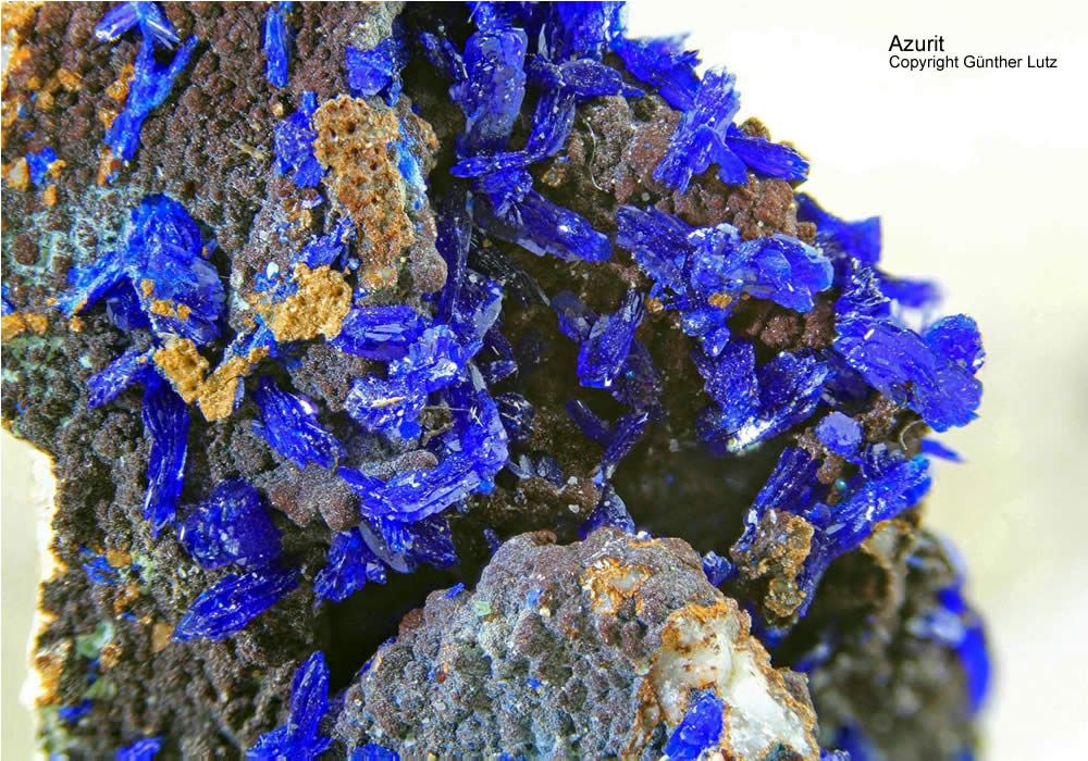 Schwarzwald Mineralien Grube Clara Azurit