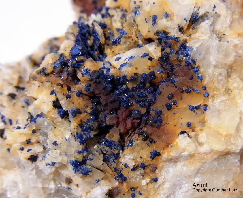 Schwarzwald Mineralien Grube Clara Azurit