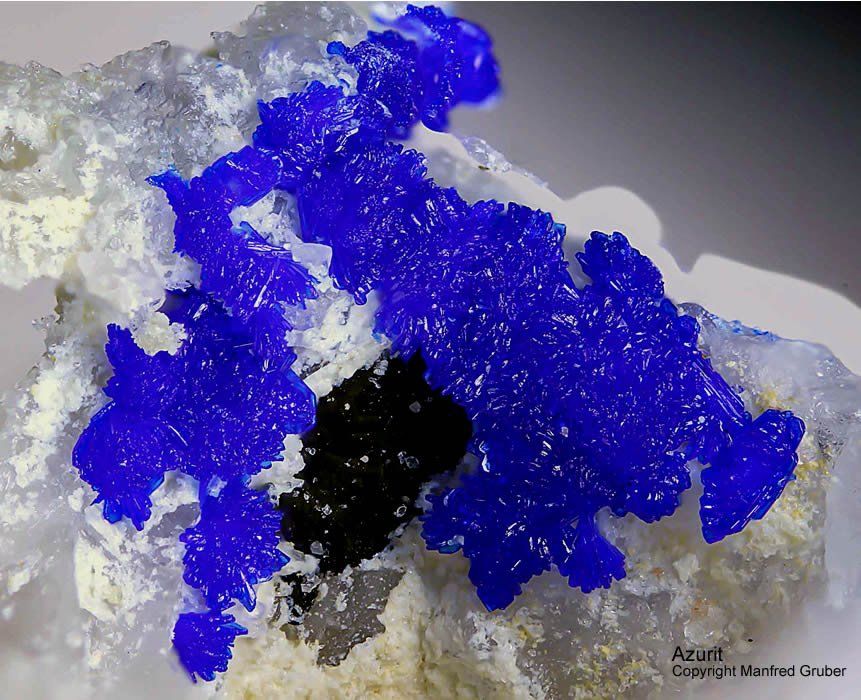 Schwarzwald Mineralien Grube Clara Azurit