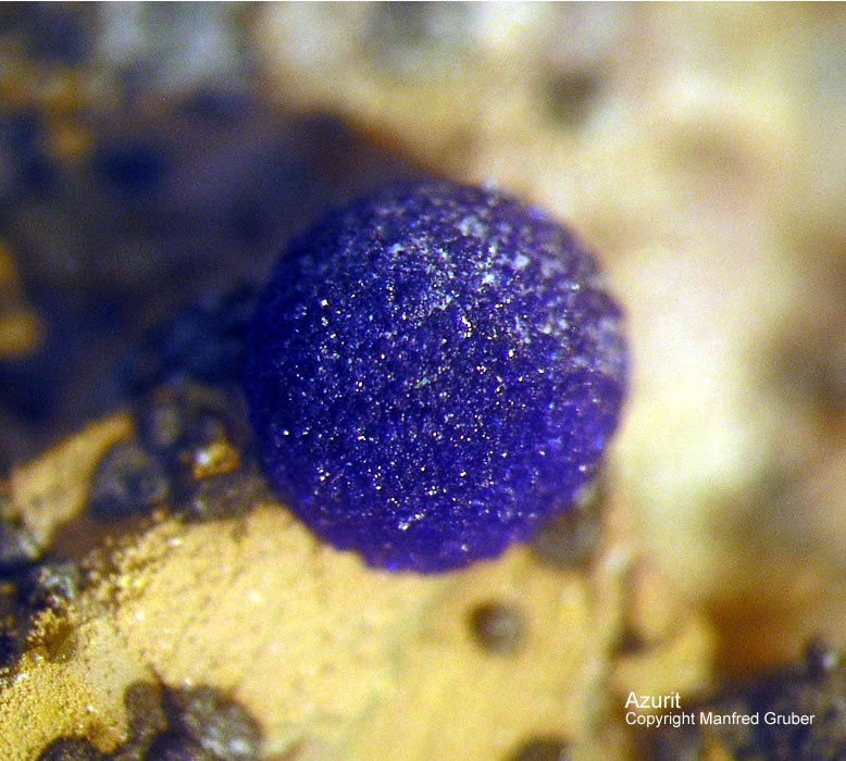 Schwarzwald Mineralien Grube Clara Azurit