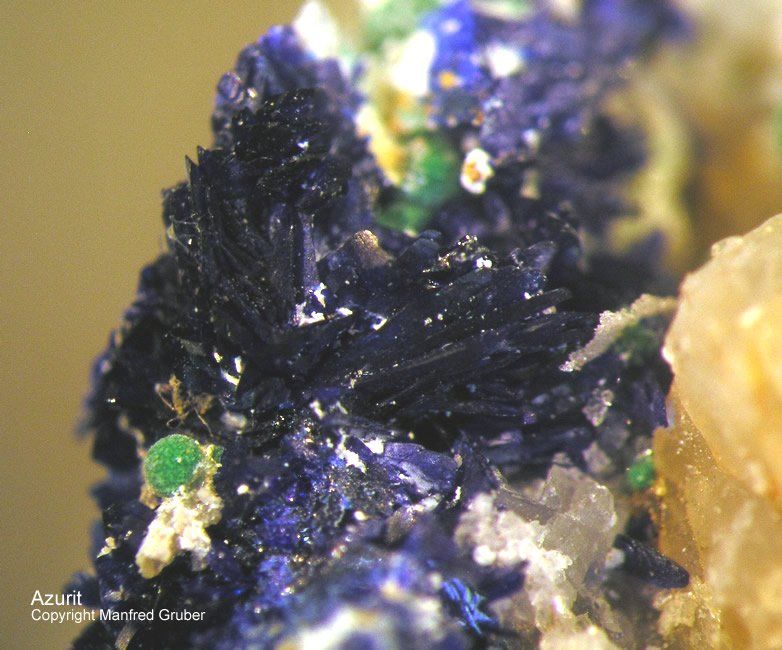 Schwarzwald Mineralien Grube Clara Azurit