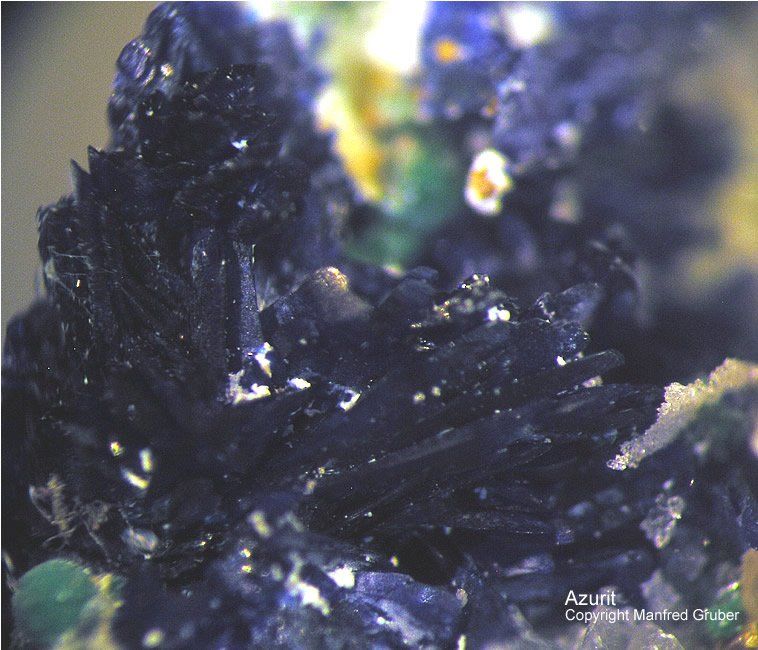 Schwarzwald Mineralien Grube Clara Azurit