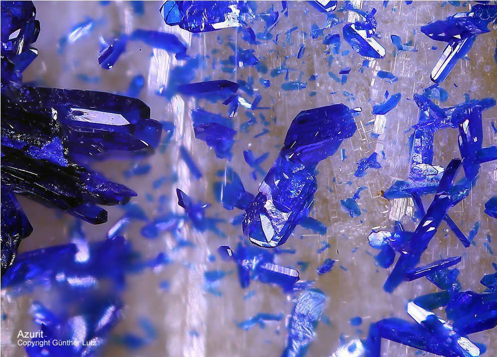 Schwarzwald Mineralien Grube Clara Azurit