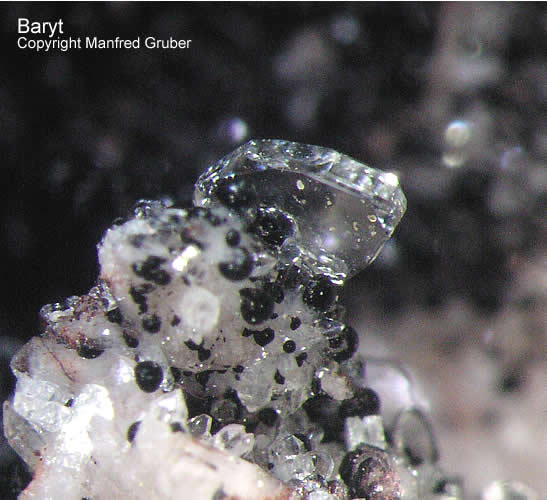 Schwarzwald Mineralien Grube Clara Baryt