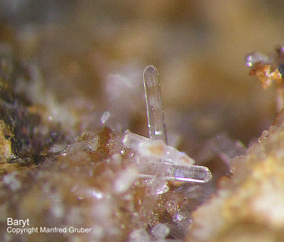 Schwarzwald Mineralien Grube Clara Baryt