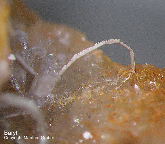 Schwarzwald Mineralien Grube Clara Baryt