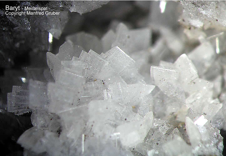 Schwarzwald Mineralien Grube Clara Baryt