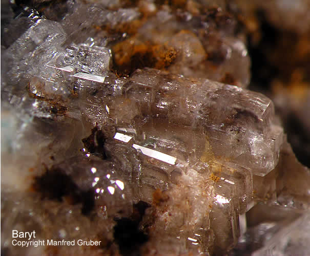 Schwarzwald Mineralien Grube Clara Baryt